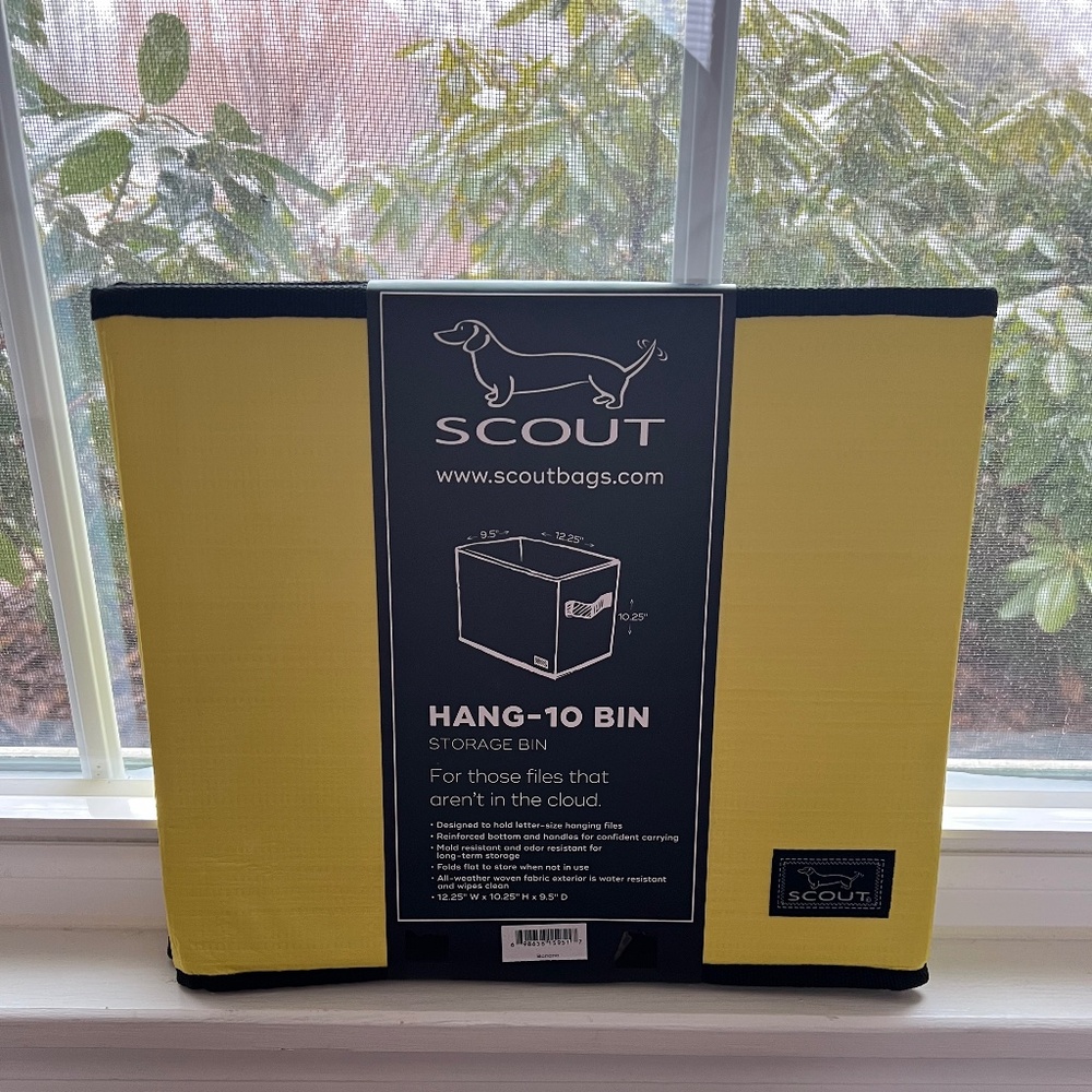 Scout Hang-10 Storage Bin NWT